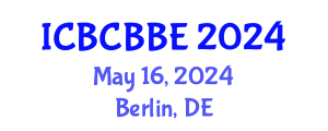 International Conference on Bioinformatics, Computational Biology and Biomedical Engineering (ICBCBBE) May 16, 2024 - Berlin, Germany