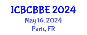 International Conference on Bioinformatics, Computational Biology and Biomedical Engineering (ICBCBBE) May 16, 2024 - Paris, France