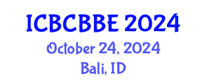 International Conference on Bioinformatics, Computational Biology and Biomedical Engineering (ICBCBBE) October 24, 2024 - Bali, Indonesia