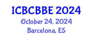 International Conference on Bioinformatics, Computational Biology and Biomedical Engineering (ICBCBBE) October 24, 2024 - Barcelona, Spain