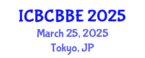 International Conference on Bioinformatics, Computational Biology and Biomedical Engineering (ICBCBBE) March 25, 2025 - Tokyo, Japan