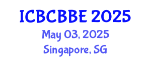 International Conference on Bioinformatics, Computational Biology and Biomedical Engineering (ICBCBBE) May 03, 2025 - Singapore, Singapore