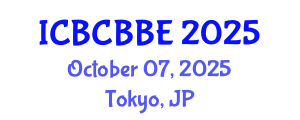 International Conference on Bioinformatics, Computational Biology and Biomedical Engineering (ICBCBBE) October 07, 2025 - Tokyo, Japan