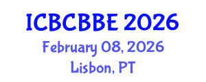 International Conference on Bioinformatics, Computational Biology and Biomedical Engineering (ICBCBBE) February 08, 2026 - Lisbon, Portugal