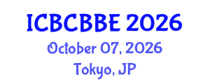 International Conference on Bioinformatics, Computational Biology and Biomedical Engineering (ICBCBBE) October 07, 2026 - Tokyo, Japan