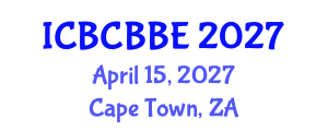 International Conference on Bioinformatics, Computational Biology and Biomedical Engineering (ICBCBBE) April 15, 2027 - Cape Town, South Africa International Conference on Bioinformatics, Computational Biology and Biomedical Engineering (ICBCBBE) April 15, 2027 - Cape Town, South Africa