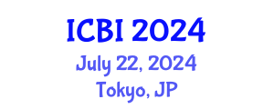 International Conference on Bioinformatics (ICBI) July 22, 2024 - Tokyo, Japan