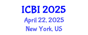 International Conference on Bioinformatics (ICBI) April 22, 2025 - New York, United States