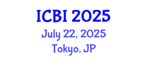International Conference on Bioinformatics (ICBI) July 22, 2025 - Tokyo, Japan