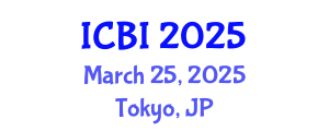 International Conference on Bioinformatics (ICBI) March 25, 2025 - Tokyo, Japan