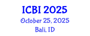International Conference on Bioinformatics (ICBI) October 25, 2025 - Bali, Indonesia
