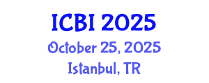 International Conference on Bioinformatics (ICBI) October 25, 2025 - Istanbul, Turkey