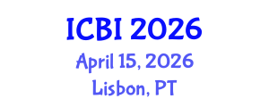 International Conference on Bioinformatics (ICBI) April 15, 2026 - Lisbon, Portugal