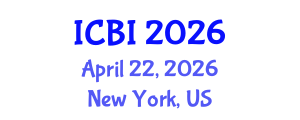 International Conference on Bioinformatics (ICBI) April 22, 2026 - New York, United States