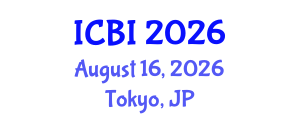 International Conference on Bioinformatics (ICBI) August 16, 2026 - Tokyo, Japan