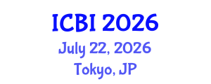 International Conference on Bioinformatics (ICBI) July 22, 2026 - Tokyo, Japan