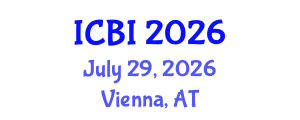 International Conference on Bioinformatics (ICBI) July 29, 2026 - Vienna, Austria