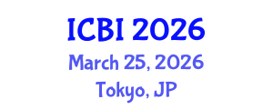 International Conference on Bioinformatics (ICBI) March 25, 2026 - Tokyo, Japan