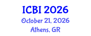 International Conference on Bioinformatics (ICBI) October 21, 2026 - Athens, Greece