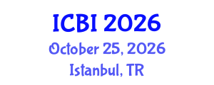 International Conference on Bioinformatics (ICBI) October 25, 2026 - Istanbul, Turkey