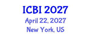International Conference on Bioinformatics (ICBI) April 22, 2027 - New York, United States