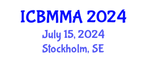 International Conference on Bioinformatics Models, Methods and Algorithms (ICBMMA) July 15, 2024 - Stockholm, Sweden