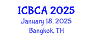International Conference on Bioinorganic Chemistry and Applications (ICBCA) January 18, 2025 - Bangkok, Thailand