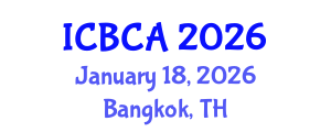 International Conference on Bioinorganic Chemistry and Applications (ICBCA) January 18, 2026 - Bangkok, Thailand