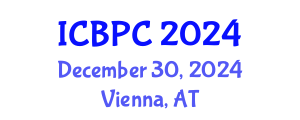 International Conference on Bioinspired Polymers and Composites (ICBPC) December 30, 2024 - Vienna, Austria