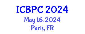 International Conference on Bioinspired Polymers and Composites (ICBPC) May 16, 2024 - Paris, France
