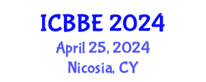 International Conference on Biological and Biomedical Engineering (ICBBE) April 25, 2024 - Nicosia, Cyprus