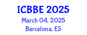 International Conference on Biological and Bioprocess Engineering (ICBBE) March 04, 2025 - Barcelona, Spain