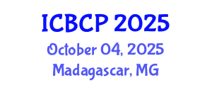 International Conference on Biological and Chemical Processes (ICBCP) October 04, 2025 - Madagascar, Madagascar