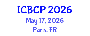 International Conference on Biological and Chemical Processes (ICBCP) May 17, 2026 - Paris, France