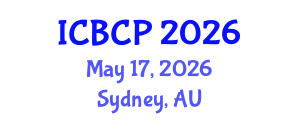 International Conference on Biological and Chemical Processes (ICBCP) May 17, 2026 - Sydney, Australia