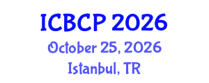 International Conference on Biological and Chemical Processes (ICBCP) October 25, 2026 - Istanbul, Turkey