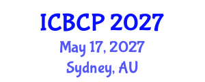 International Conference on Biological and Chemical Processes (ICBCP) May 17, 2027 - Sydney, Australia International Conference on Biological and Chemical Processes (ICBCP) May 17, 2027 - Sydney, Australia
