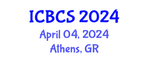 International Conference on Biological and Chemical Sciences (ICBCS) April 04, 2024 - Athens, Greece