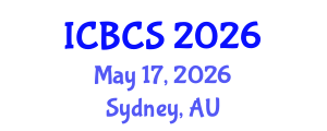 International Conference on Biological and Chemical Sciences (ICBCS) May 17, 2026 - Sydney, Australia