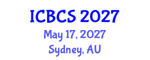 International Conference on Biological and Chemical Sciences (ICBCS) May 17, 2027 - Sydney, Australia International Conference on Biological and Chemical Sciences (ICBCS) May 17, 2027 - Sydney, Australia