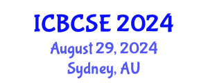 International Conference on Biological and Chemical Systems Engineering (ICBCSE) August 29, 2024 - Sydney, Australia