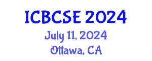 International Conference on Biological and Chemical Systems Engineering (ICBCSE) July 11, 2024 - Ottawa, Canada