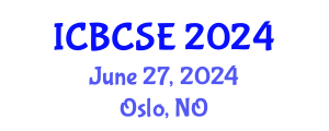 International Conference on Biological and Chemical Systems Engineering (ICBCSE) June 27, 2024 - Oslo, Norway