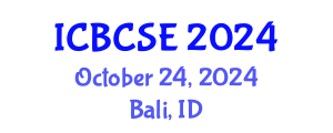 International Conference on Biological and Chemical Systems Engineering (ICBCSE) October 24, 2024 - Bali, Indonesia