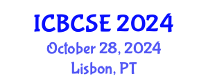 International Conference on Biological and Chemical Systems Engineering (ICBCSE) October 28, 2024 - Lisbon, Portugal