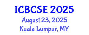 International Conference on Biological and Chemical Systems Engineering (ICBCSE) August 23, 2025 - Kuala Lumpur, Malaysia