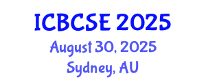 International Conference on Biological and Chemical Systems Engineering (ICBCSE) August 30, 2025 - Sydney, Australia