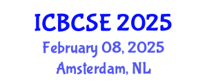 International Conference on Biological and Chemical Systems Engineering (ICBCSE) February 08, 2025 - Amsterdam, Netherlands