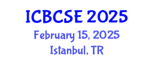 International Conference on Biological and Chemical Systems Engineering (ICBCSE) February 15, 2025 - Istanbul, Turkey