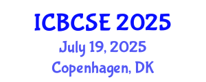 International Conference on Biological and Chemical Systems Engineering (ICBCSE) July 19, 2025 - Copenhagen, Denmark